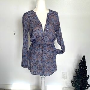 Hinge medium casual favorite holiday dress. Tie waste mini